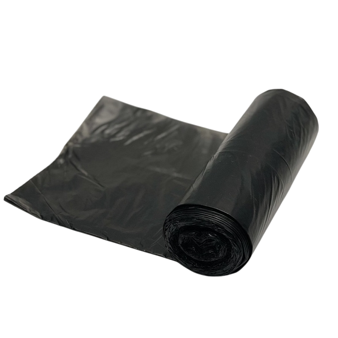 Мешки для мусора Plushe Professional, черные, 30мкм, 70x110, 10шт/рул, 120л
