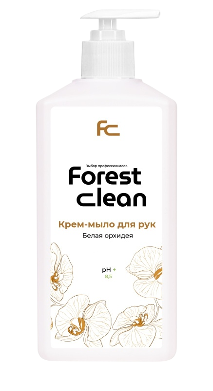 Forest Clean мыло-крем «Белая Орхидея», 1л