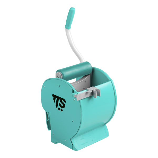 Отжим для уборочных тележек TTS DRY роликовый зелёный