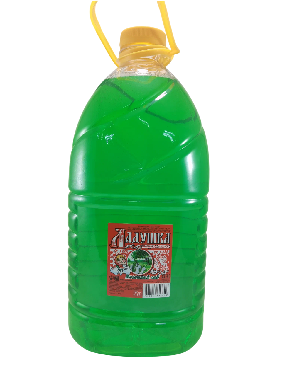Мыло жидкое «Ладушка» ВЕСЕННИЙ САД, 5л