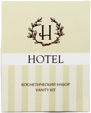 Косметический набор картонная упаковка «HOTEL»