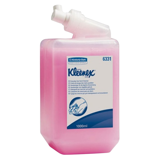 Жидкое мыло для рук Kimberly-Clark Professional KLEENEX Everyday Use, картридж, розовый, 1л