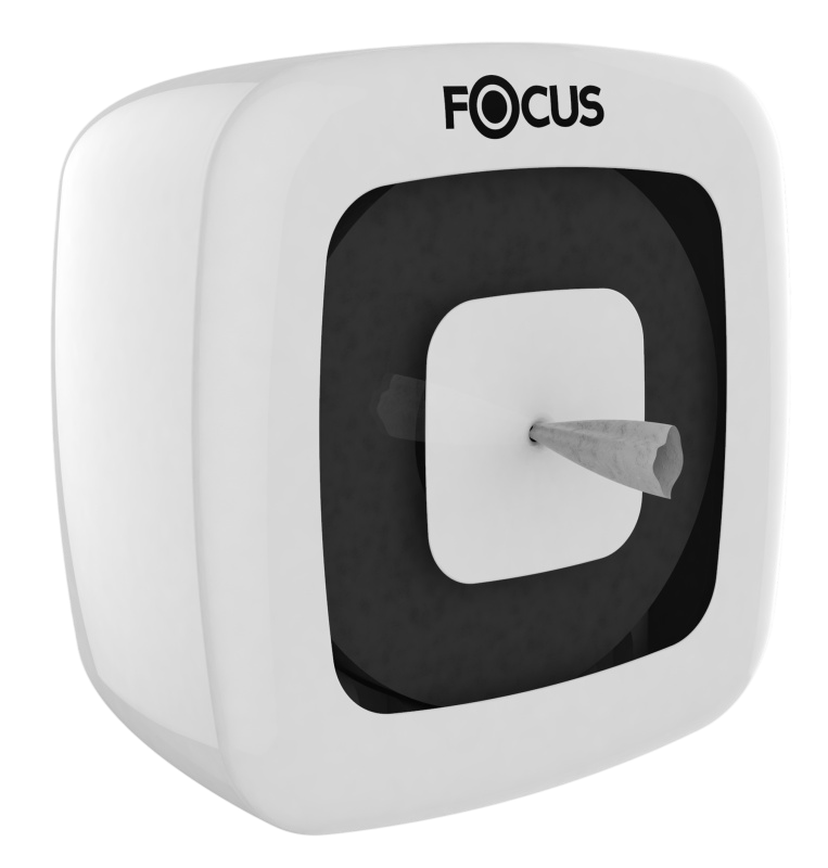Диспенсер Focus для туалетной бумаги с центральной вытяжкой цвет, белый