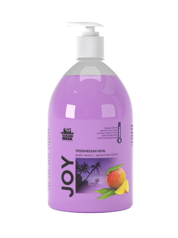 Жидкое крем-мыло тропическая ночь CleanBoxJoy Vortex, 1л