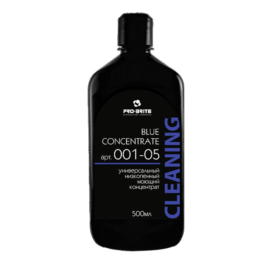 Blue concentrat Универсальный моющий низкопенный концентрат, PRO-BRITE, 500мл