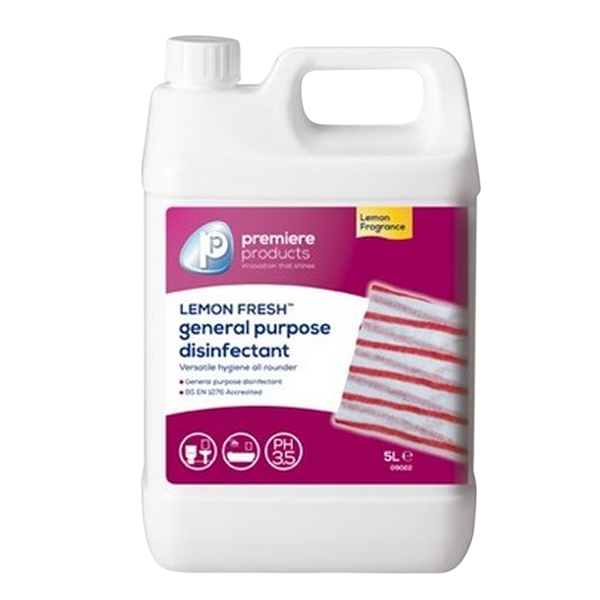 Lemon Fresh моющее и дезодорирующее средство для уборки туалетов и ванных комнат, 5л