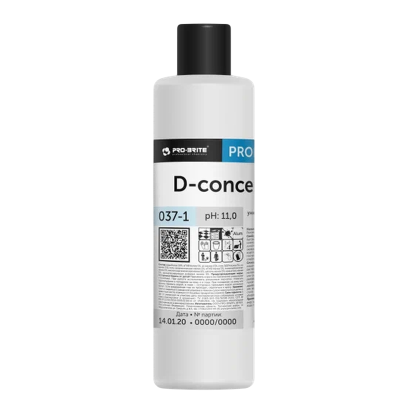 D-concentrate Универсальный низкопенный моющий концентрат PRO-BRITE, 1л