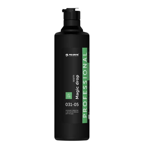 Magic Drop Apple Моющее средство с ароматом яблока для посуды PRO-BRITE 500мл
