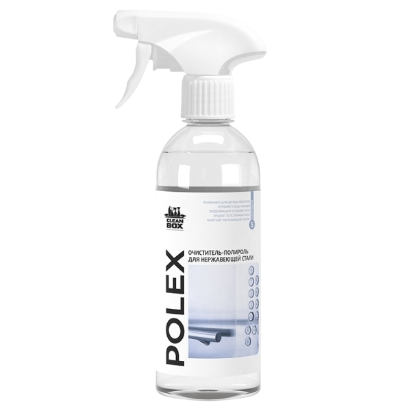 POLEX Очиститель-полироль для нержавеющей стали Vortex 500мл