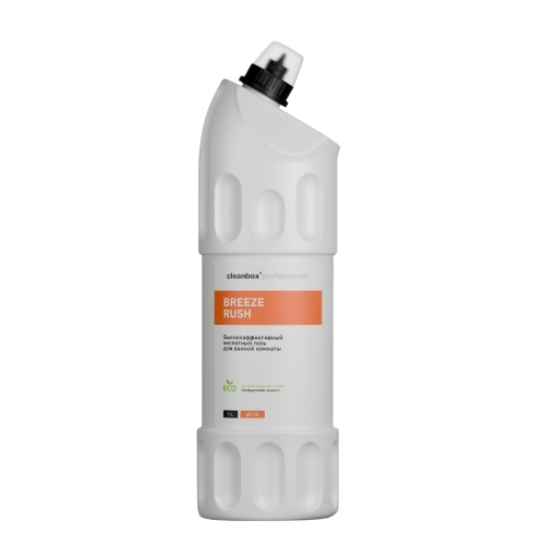 BREEZE RUSH Высокоэффективный кислотный гель для ванной комнаты CleanBoxProfessional Vortex 1л