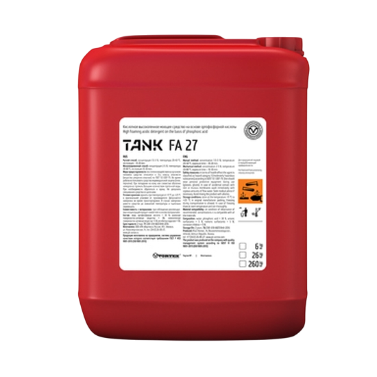 Tank FA 27 кислотное высокопенное моющее средство 20л