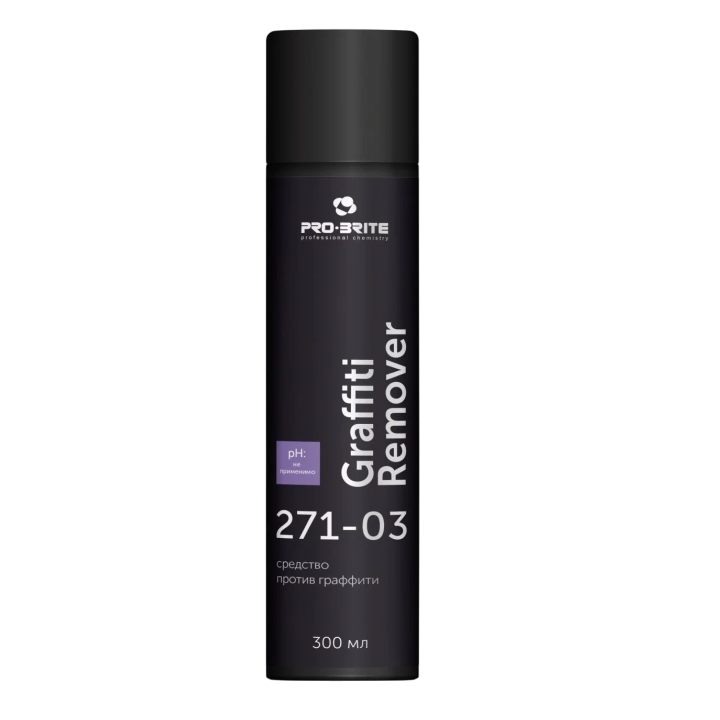 Graffiti Remover (аэрозоль) Средство против граффити PRO-BRITE 300мл
