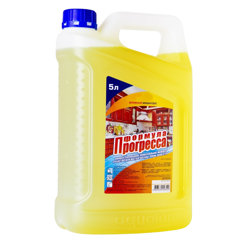 Концентрированное универсальное моющее средство Формула прогресса, 5л