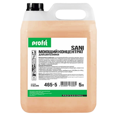 PROFIT SANI (Профит Сани) Средство для чистки сантехники PRO-BRITE 5л
