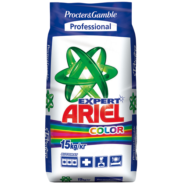 Ariel Color Expert Cтиральный порошок для цветного белья P&G Professional, 15кг