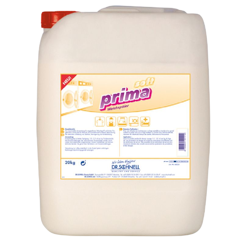 DR.SCHNELL PRIMA SOFT смягчитель жидкий для стирки текстиля 20кг
