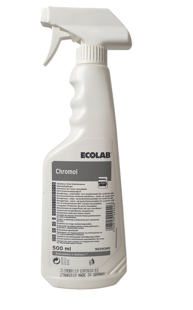 Chromol Ecolab Средство для поверхностей из нержавеющей стали 500мл