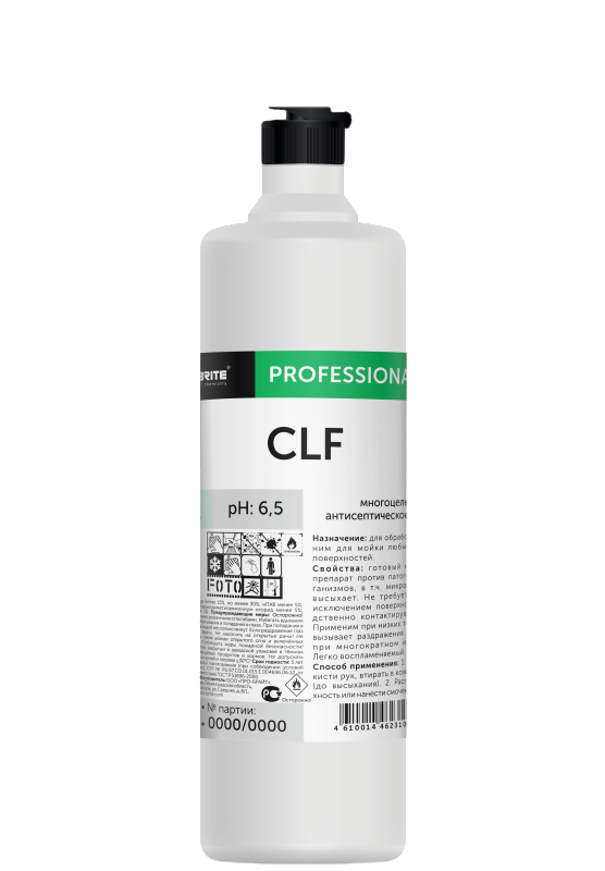 CLF Средство дезинфицирующее для дезинфекции рук и поверхностей PRO-BRITE 1л