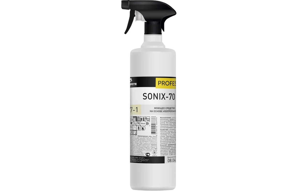 Sonix-70 Моющее средство на основе изопропанола PRO-BRITE 1л