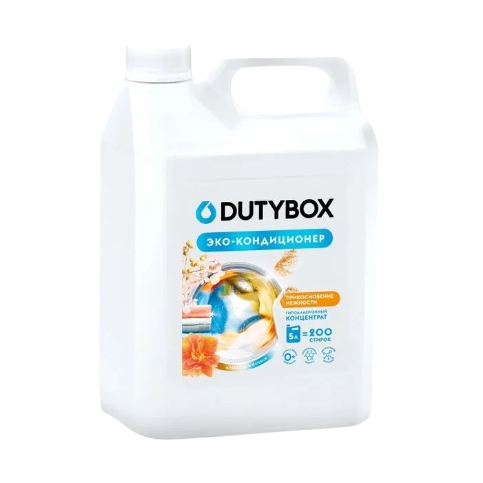 DUTYBOX ЭКО-кондиционер для белья с ароматом «Древесный пачули» (200 стирок) Grass 5л