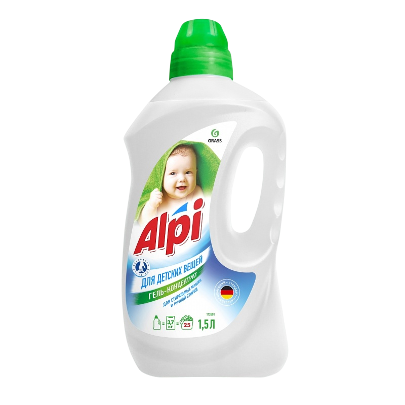 ALPI Sensietive Gel гель-концентрат для стирки для детских вещей 1.5л
