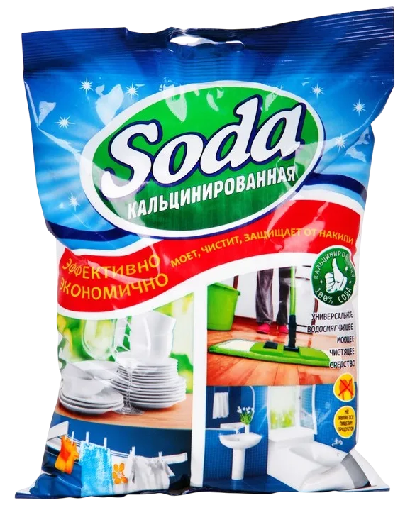 Сода кальцинированная (пакет) 450г