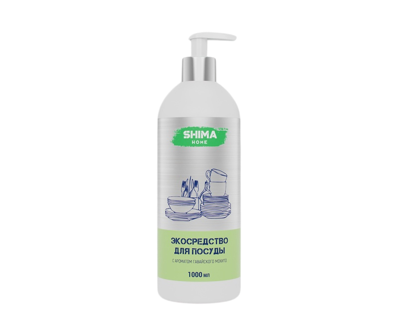 SHIMA HOME Средство для мытья посуды «Гавайское мохито» 1л