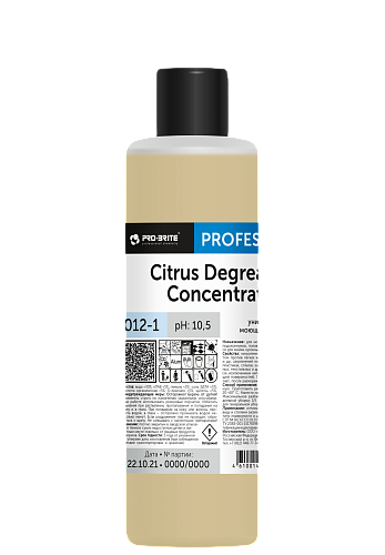CITRUS DEGREASER Универсальный моющий концентрат PRO-BRITE, 1л
