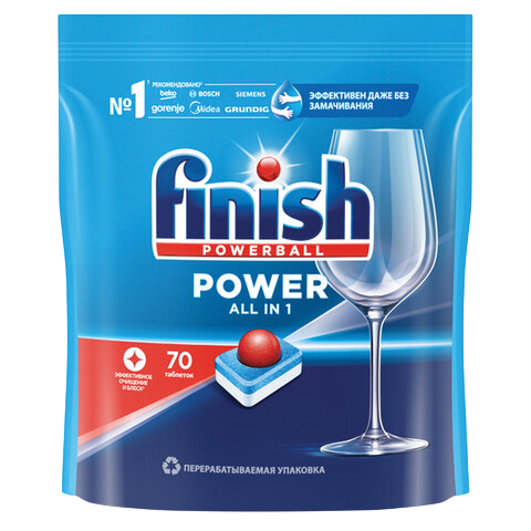 FINISH (ФИНИШ) Таблетки для посудомоечных машин 70шт