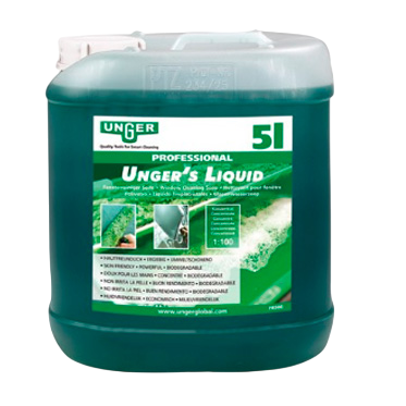 Профессиональное моющее средство для окон и стекол UNGERS LIQUID концентрат Unger 5л