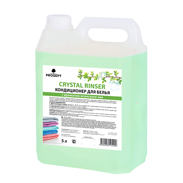 Crystal Rinser Кондиционер для белья с ароматом японского чая Prosept 5л