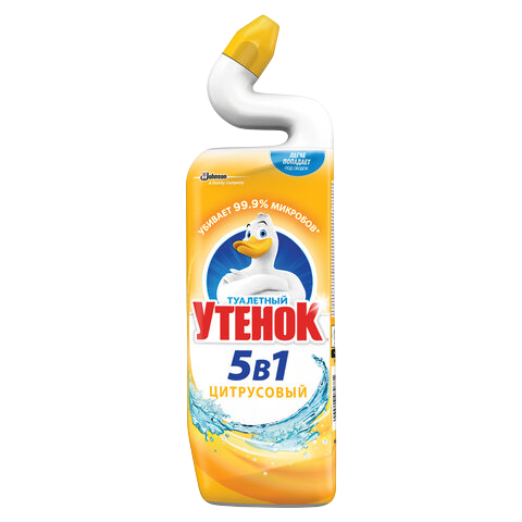 Туалетный утенок Средство для уборки туалета гель 900мл