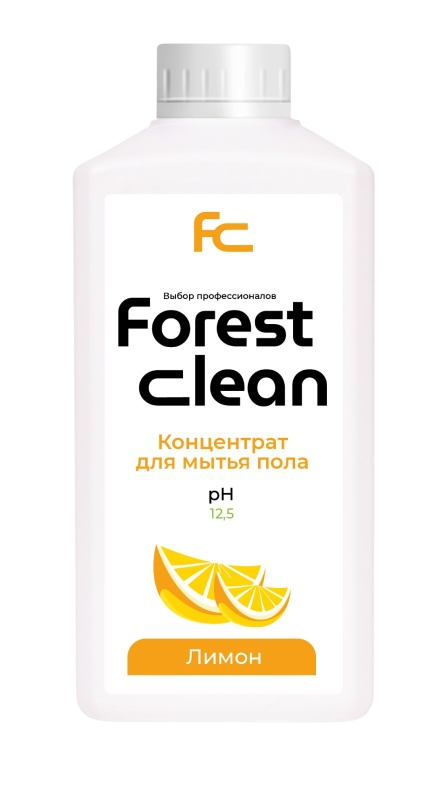 Forest Clean концентрат для мытья пола «Сочный лимон» AROMA, 1л