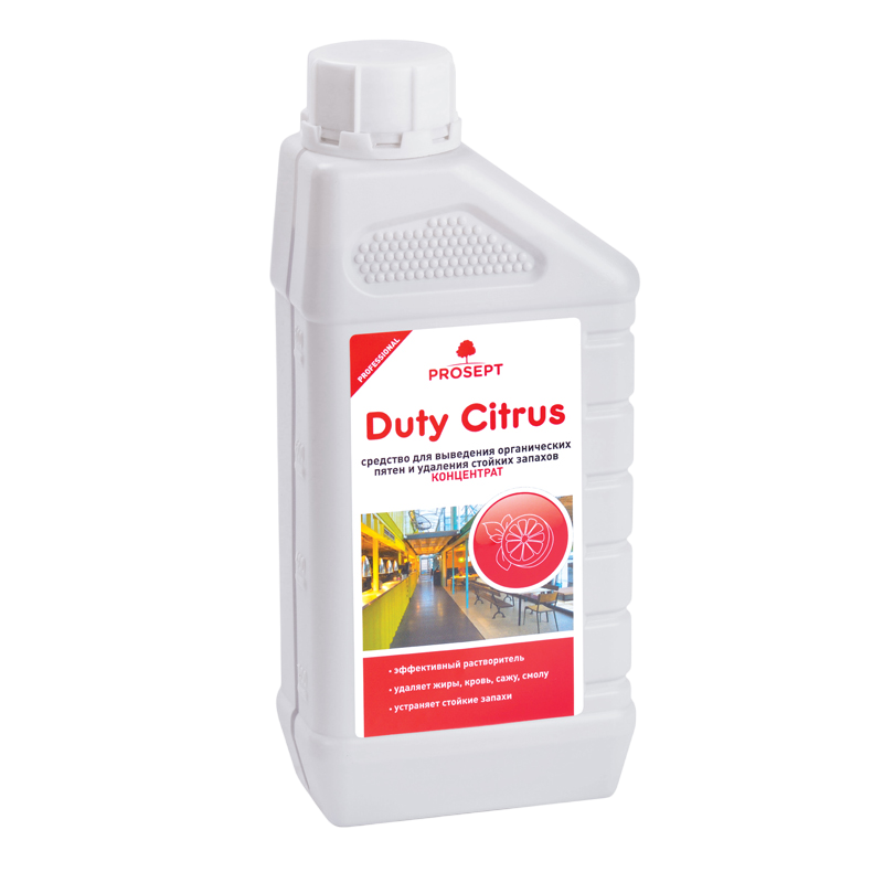 Duty Citrus Средство для обезжиривания, удаления запахов и выведения органических пятен, Prosept, 1л