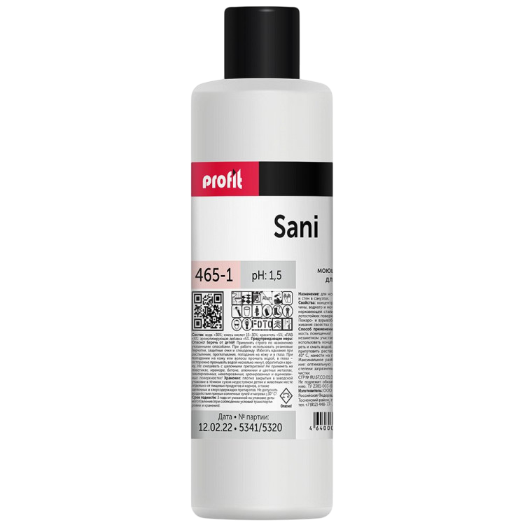 PROFIT SANI (Профит Сани) Средство для чистки сантехники PRO-BRITE 1л