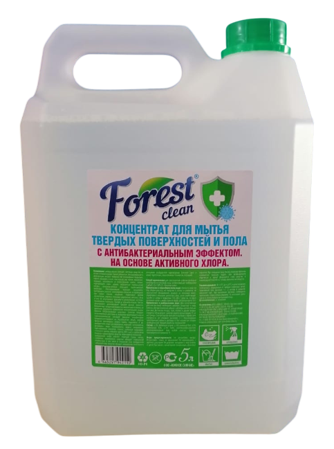 "Forest Clean" 901 на основе активного хлора 5 л
