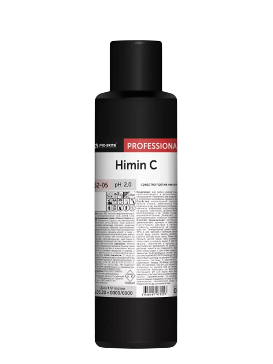 Himin C Средство против накипи концентрат (до 1:20) PRO-BRITE 500мл