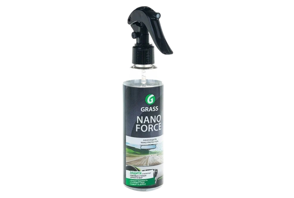Нанопокрытие для стекла NanoForce флакон спрей Grass 250мл