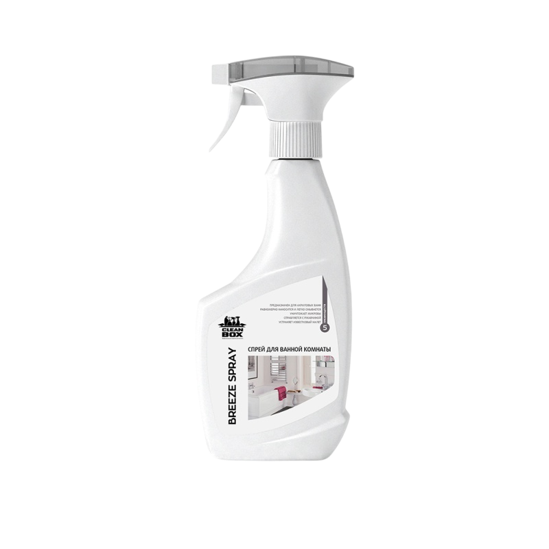 BREEZE SPRAY Кислотное моющее средство от известковых отложений с дезинфицирующим эффектом для сантехники Vortex 500мл