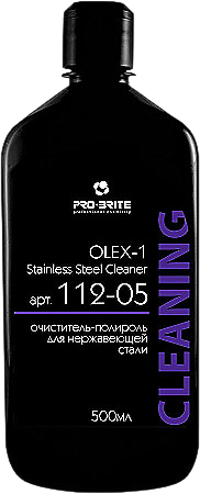 OLEX-1 Stainless Steel Cleaner Очиститель-полироль для нержавеющей стали PRO-BRITE 500мл