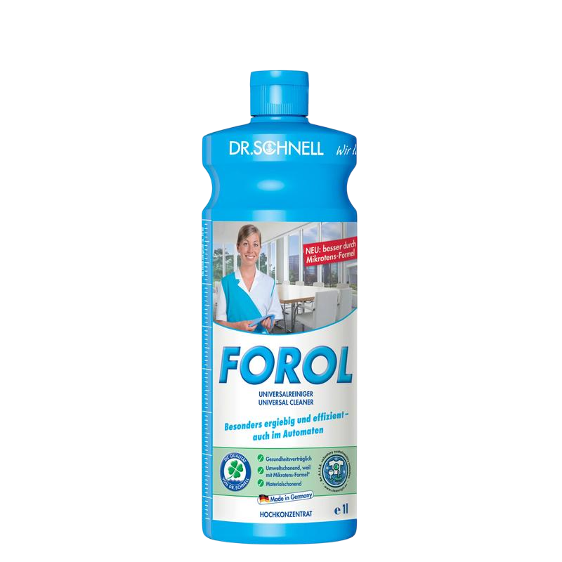 FOROL Универсальное средство для очистки водостойких поверхностей DR.SCHNELL, 1л